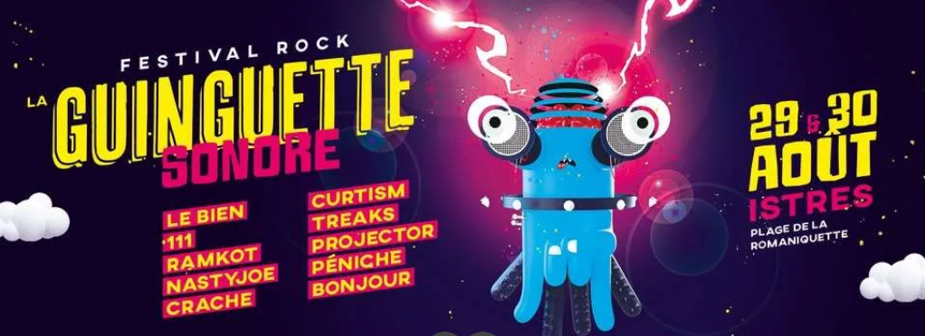 Le festival rock « La Guinguette Sonore » à Istres